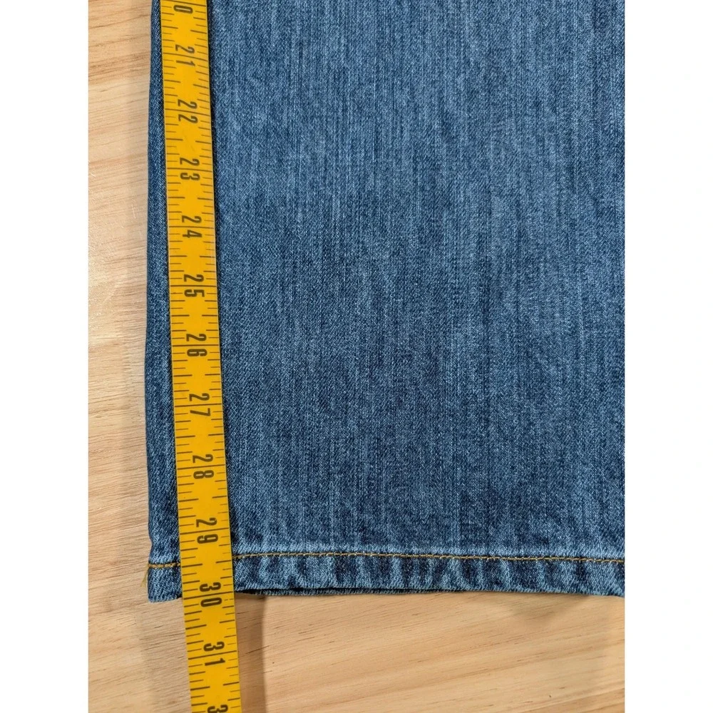 Cinch Mens Blue Denim Relaxed Fit Straight‎ Leg Jeans 34x30 MB90530 002 Medium